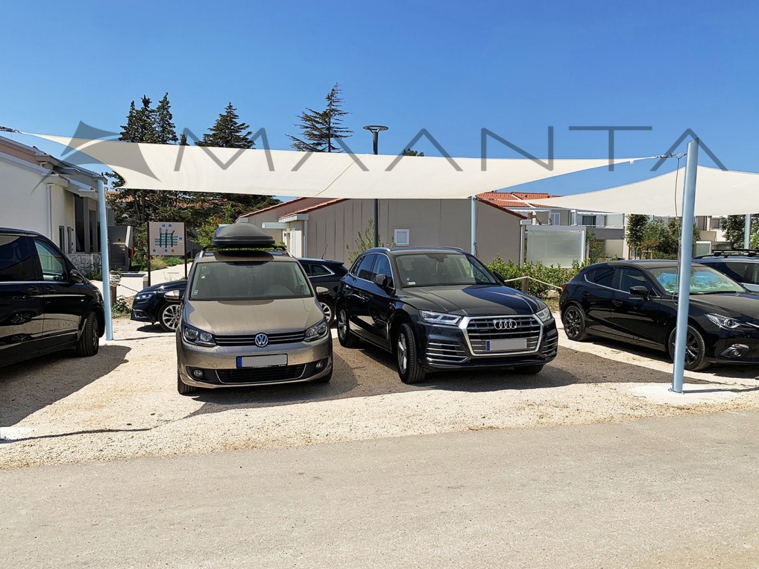 Car Parking Cover with Shade Sails