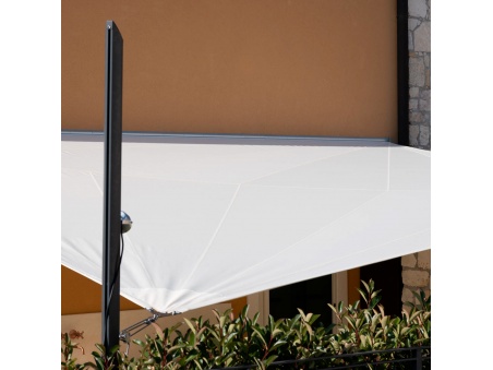 Aluminium Pole For Shade Sails Alu-SimplE Adjustable Height