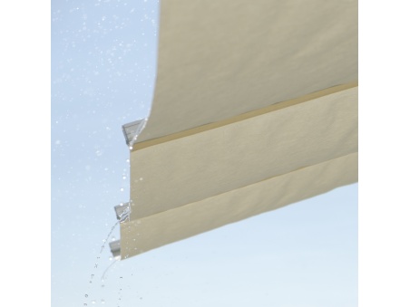 Maistra: the first retractable, tilting and height-adjustable canopy