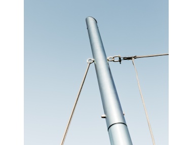 EZ Pole - Post for shade sails with 4 anchoring points