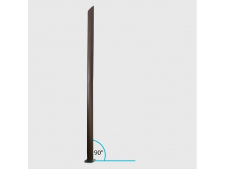 Aluminium Pole For Shade Sails Alu-SimplE Adjustable Height
