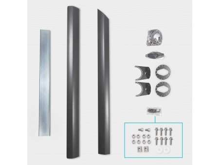 Aluminium Pole For Shade Sails Alu-SimplE Adjustable Height