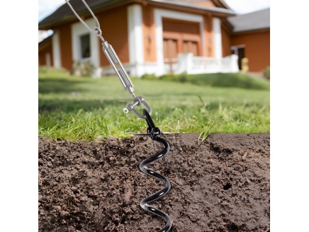 EZ Drill: Ground anchoring poles shade sails | Maanta