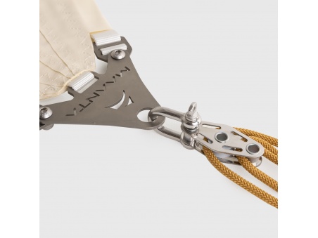 Kit wall mount Muscle x3 with Pulleys and traction booster for shade sails