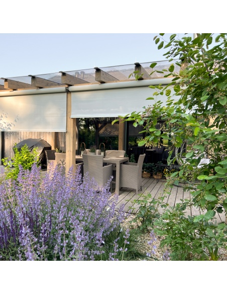 Reef Roll - Outdoor Roller Shade with Cable Guide Standard Sizes