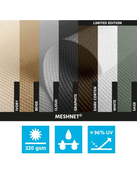 Fabric Samples for Maanta Premium Shade Sails