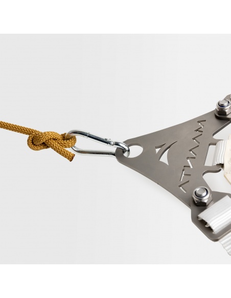 Kit Fittings  / Wall Mounting For Shade Sails With 2m Nautical Rope