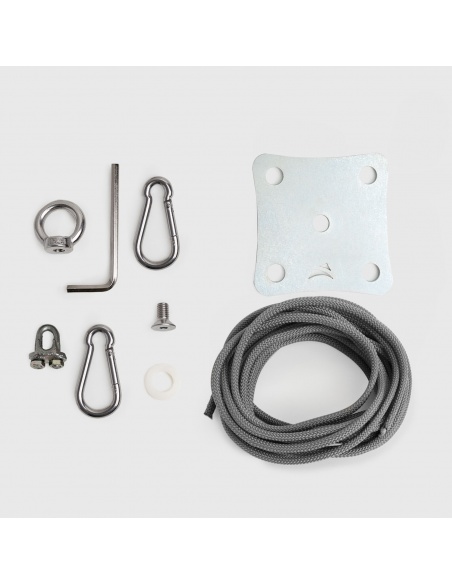 Kit Fittings  / Wall Mounting For Shade Sails With 2m Nautical Rope