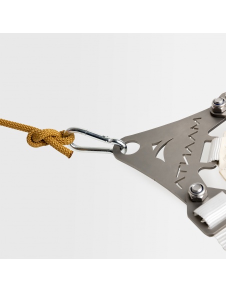 Kit Fittings  / Wall Mounting For Shade Sails With 2m Nautical Rope