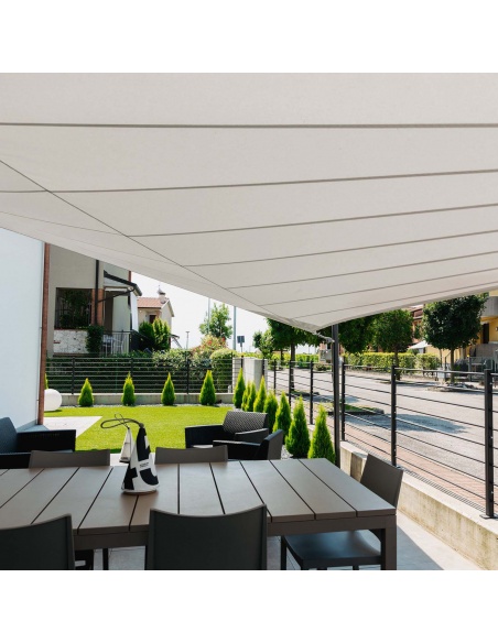 Solaria +Plus Waterproof - The evolution of our best radial cut shade sail