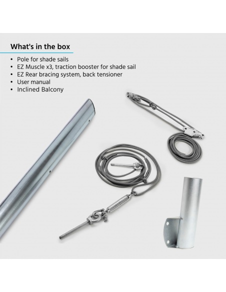EZ Mast - the New Posts for Shade Sails