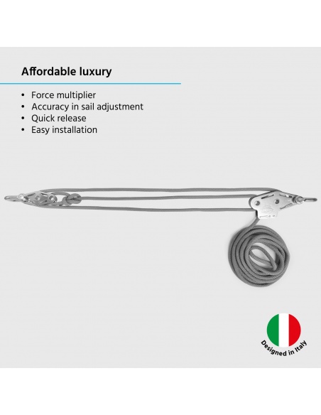 EZ Muscle x3 Pole: Tensioning Kit for Shade Sails | Maanta