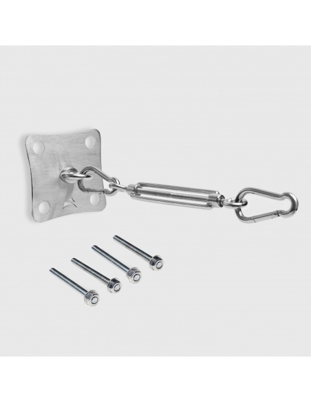Wall Mounting Kit For Shade Sails with big plate and tensioner EZ Wall Fix