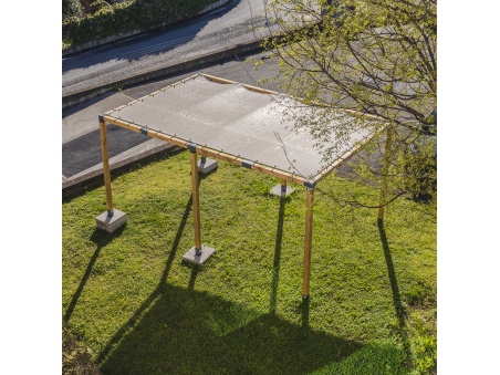 Bugna Stock - Refurbished Shade Sail With Eyelets, Like New