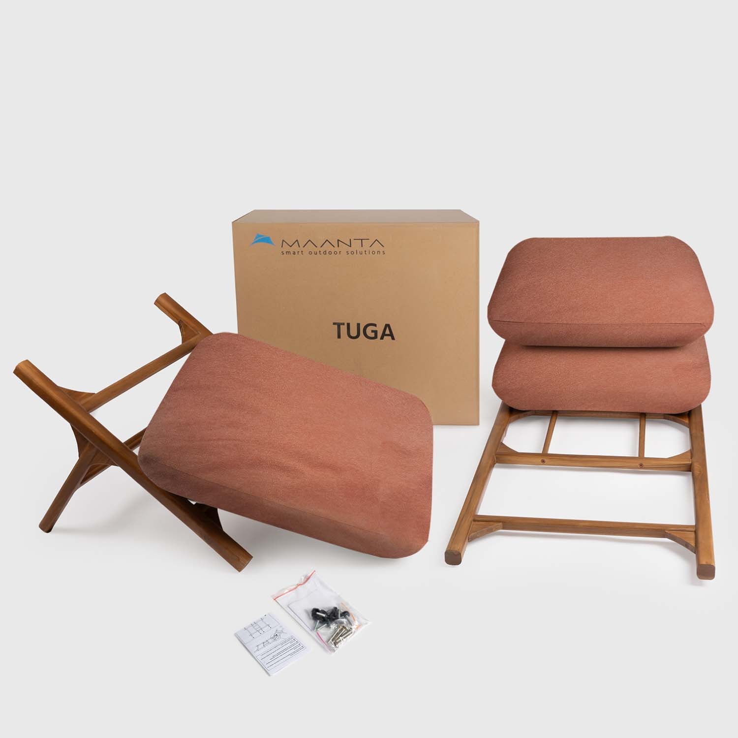 Tuga: Teak sun lounger Unique Nautical Design Tuga: Teak sun lounger Unique Nautical Design
