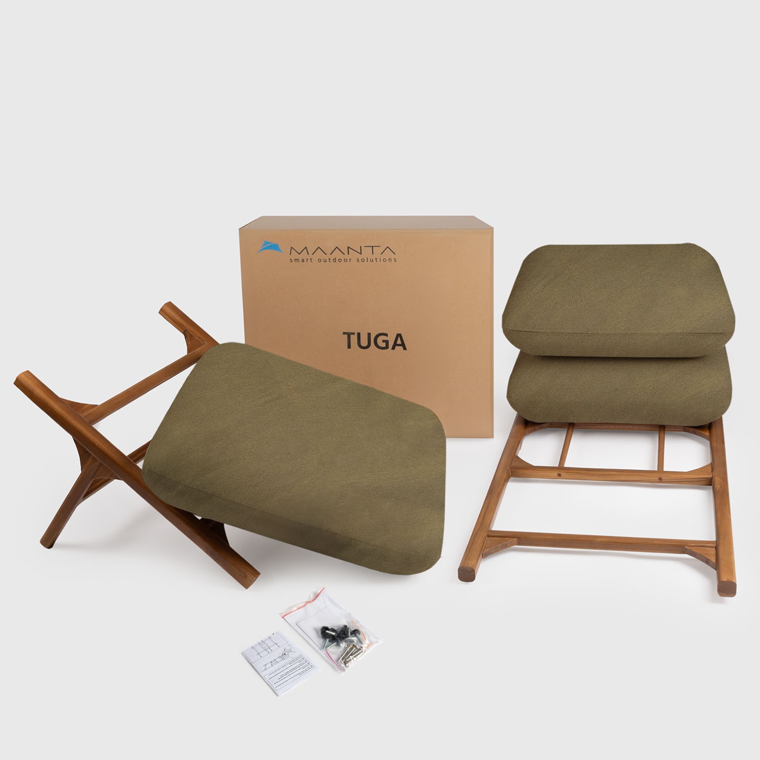Tuga: Teak sun lounger Unique Nautical Design Tuga: Teak sun lounger Unique Nautical Design