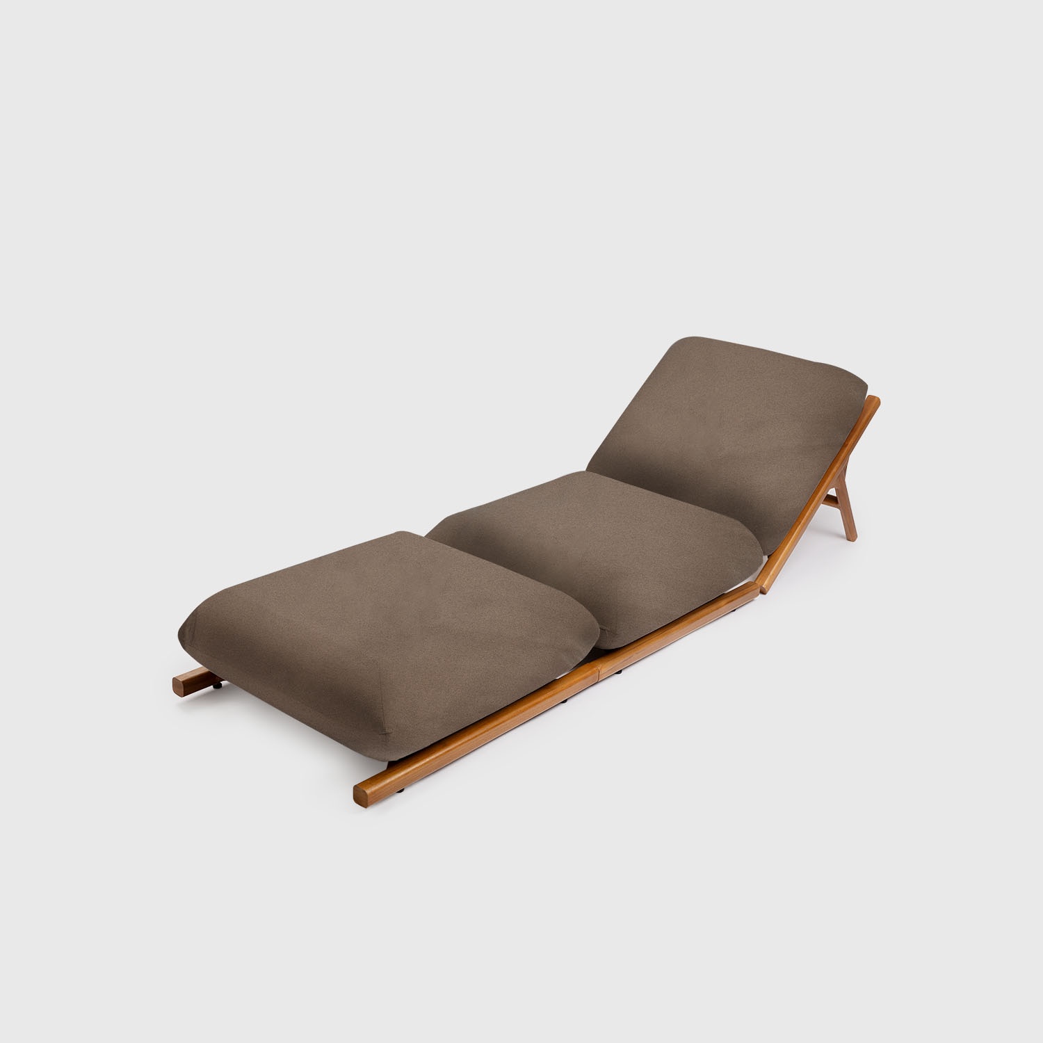 Tuga: Teak sun lounger Unique Nautical Design Tuga: Teak sun lounger Unique Nautical Design