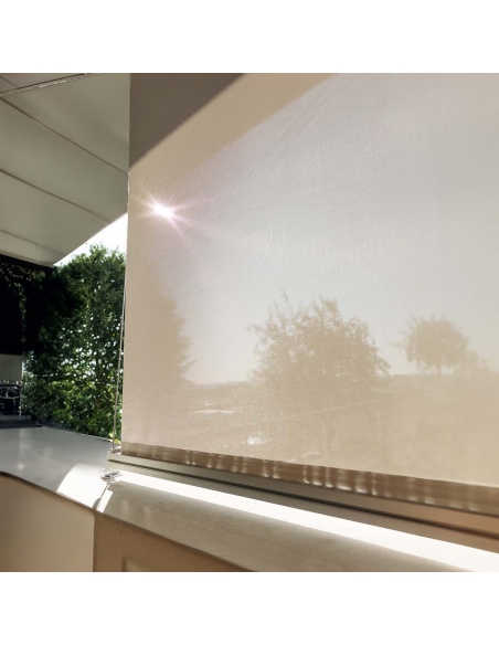 Outdoor Roller Shades With Cable Guides At The Best Price Online