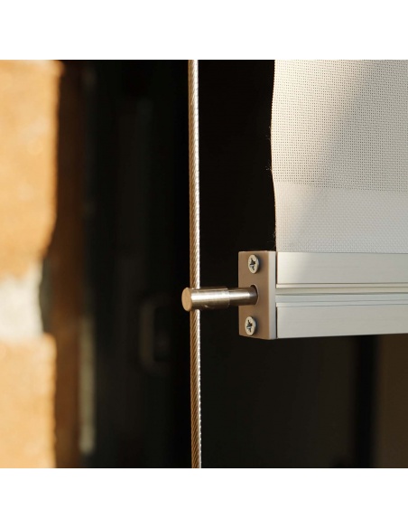 Outdoor Roller Shades With Cable Guides At The Best Price Online