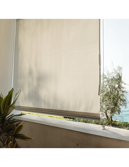 Outdoor Roller Shades With Cable Guides At The Best Price Online