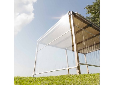 Easy Clear Standard Sizes - Clear vinyl PVC roller blind