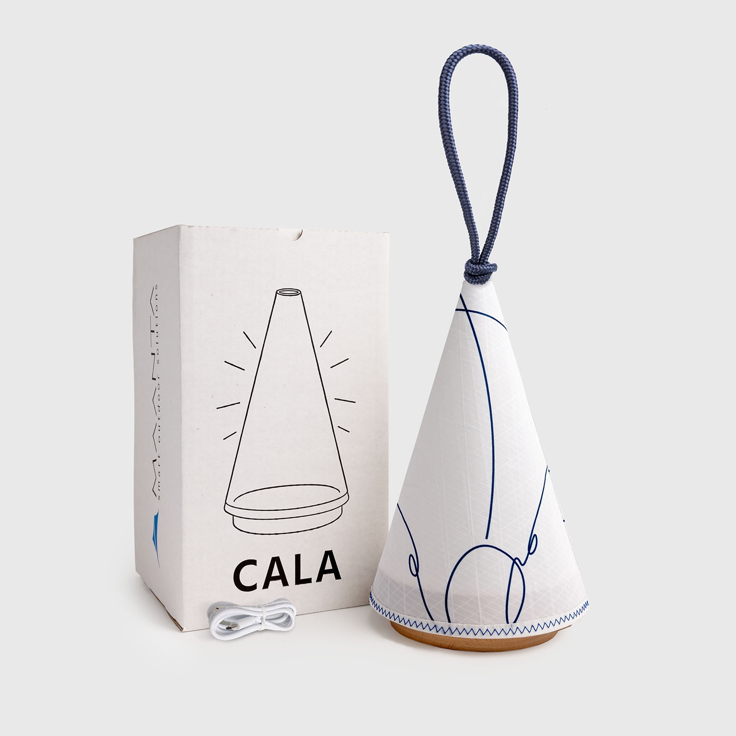 Cala Lamp: Nautical Design, Adjustable Light, 143 Hours of Autonomy Cala Lamp: Nautical Design, Adjustable Light, 143 Hours of Autonomy