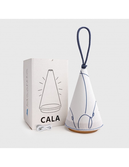 Cala Lamp: Nautical Design, Adjustable Light, 143 Hours of Autonomy