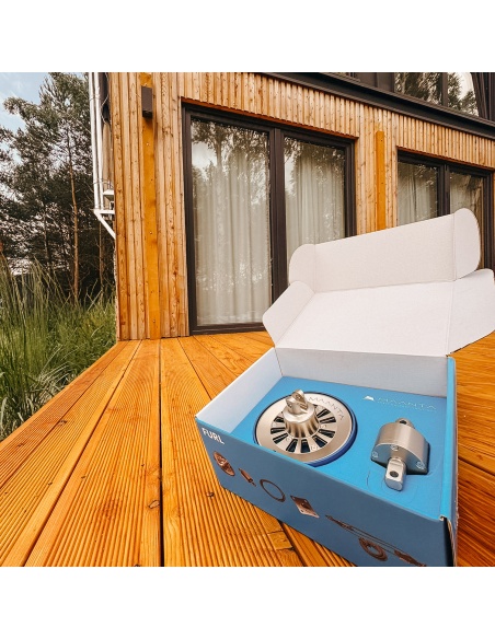 Solaria Furl Waterproof: Radial retractable roll-up sun shade sail