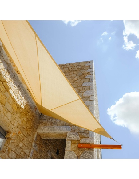 Solaria breathable - our best radial cut shade sail