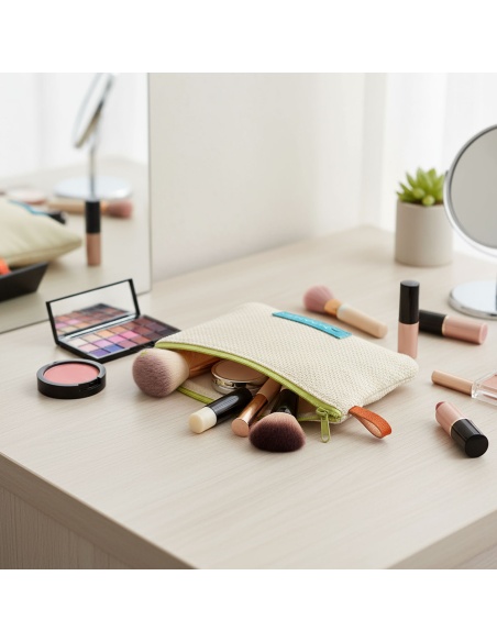 Recycling Clutch Bag: Made from recycled shade sail fabric