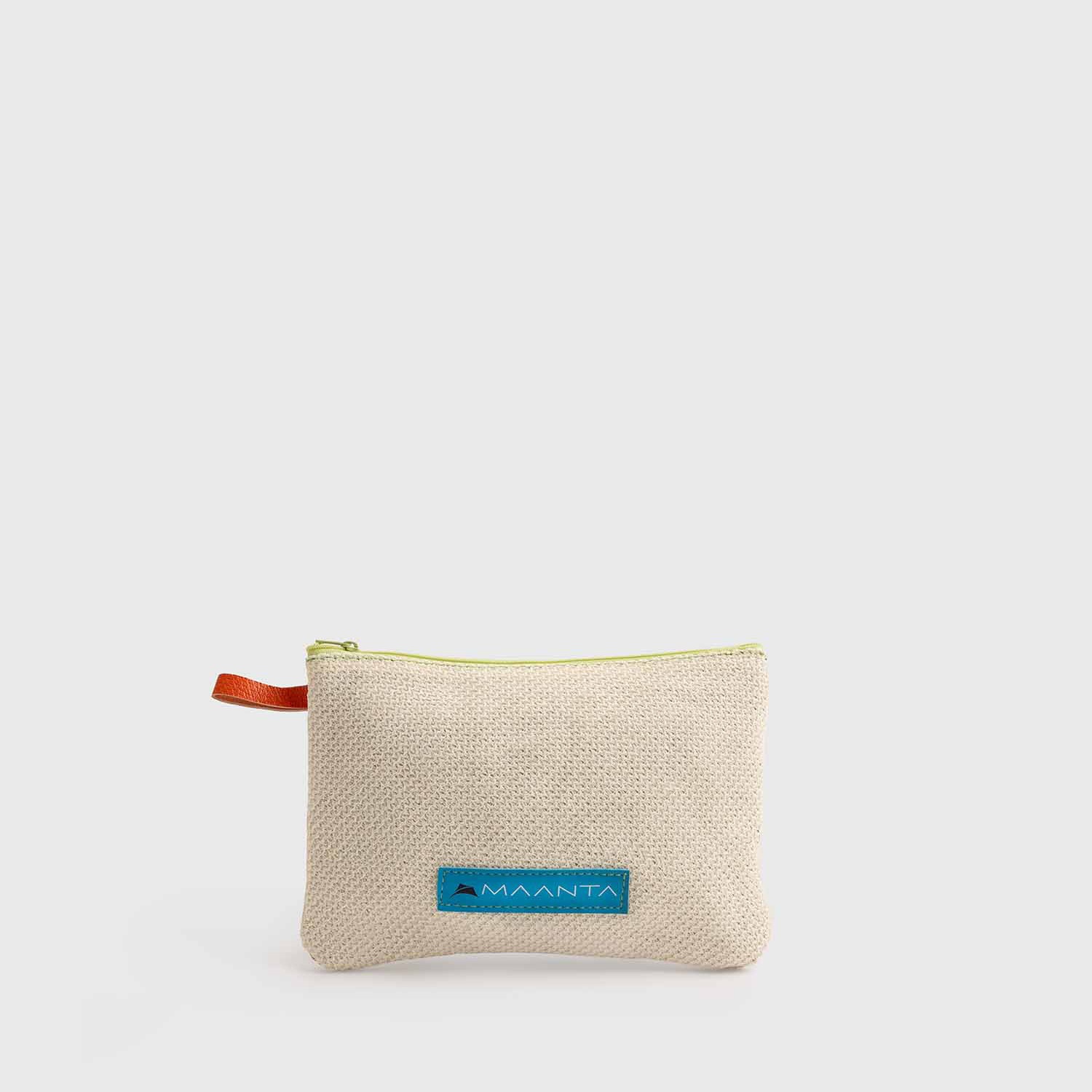 Recycling Clutch Bag: Made from recycled shade sail fabric