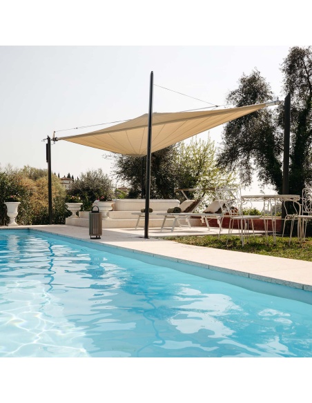 Zefira Motorised Roll-Up Shade Sail: Freedom Without Limits