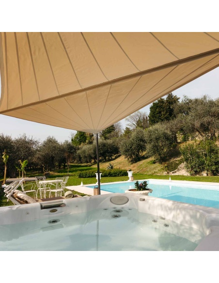 Zefira Motorised Roll-Up Shade Sail: Freedom Without Limits