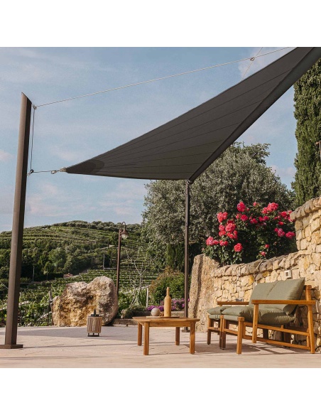 Zefira Motorised Roll-Up Shade Sail: Freedom Without Limits