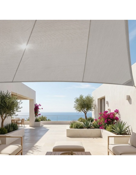 Solaria Breathable - Our best radial cut windproof shade sail