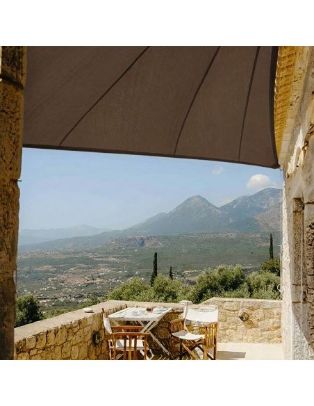 Solaria Breathable - Our best radial cut windproof shade sail