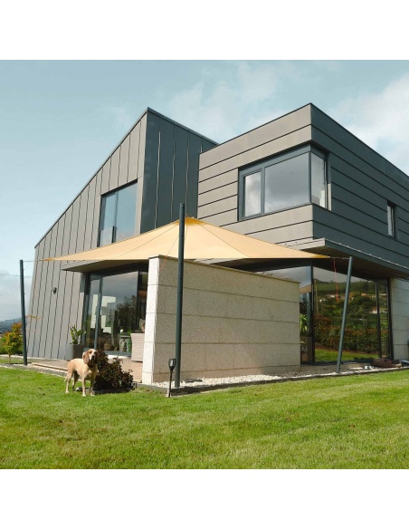 Solaria Breathable - Our best radial cut windproof shade sail