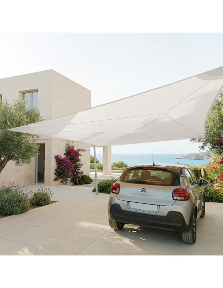 Solaria Breathable - Our best radial cut windproof shade sail