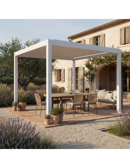 Lyra T6: Bioclimatic Pergola with 6 Unique Technologies