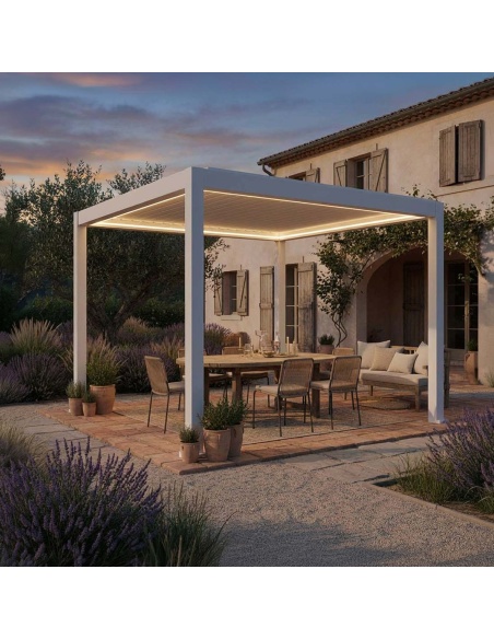 Lyra T6: Bioclimatic Pergola with 6 Unique Technologies