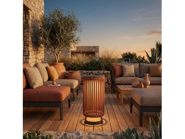 Filara: modern solar light - solar garden lamp for patio and outdoor
