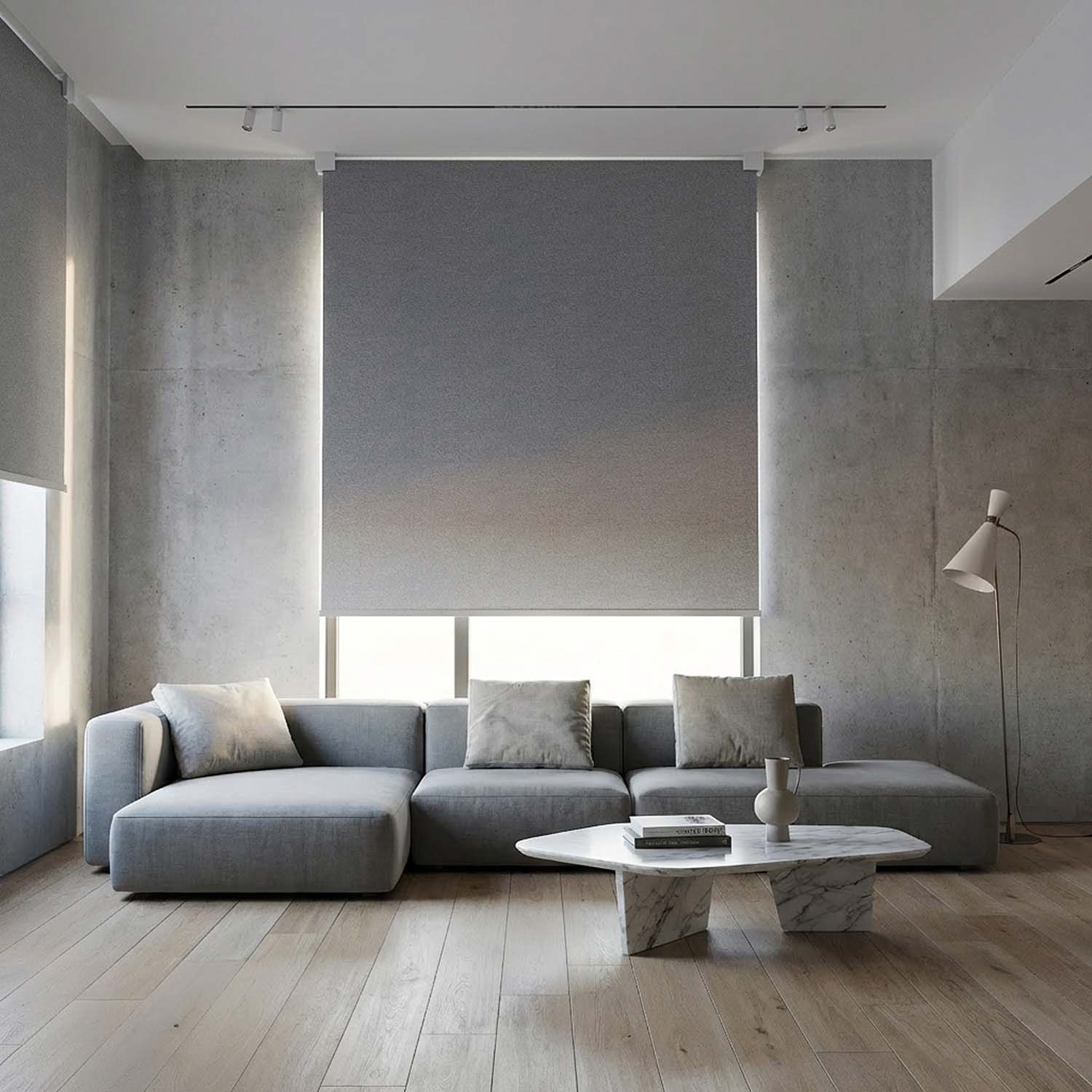 Recta: Roller Shade with Geometric Design Plate 2