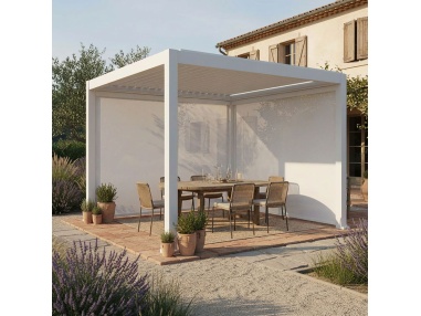 Manual Zip Screen - Zip screen for Lyra T6 pergola