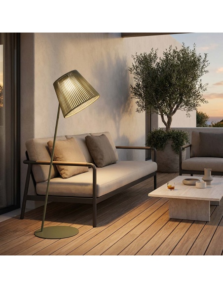 Ropelle: Designer Solar Outdoor Lamp 160 cm