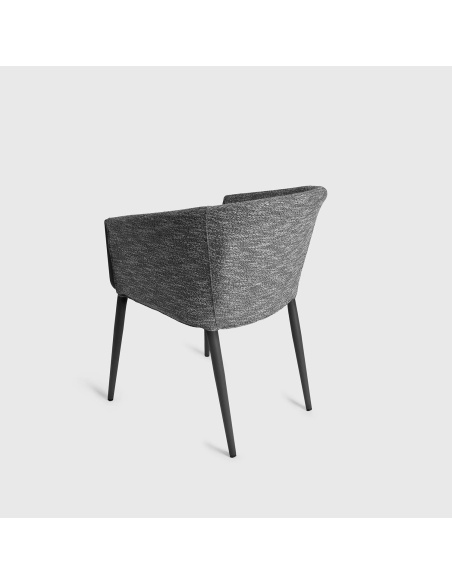 Mitara: Outdoor Dining Armchair in Solution-Dyed Fabric