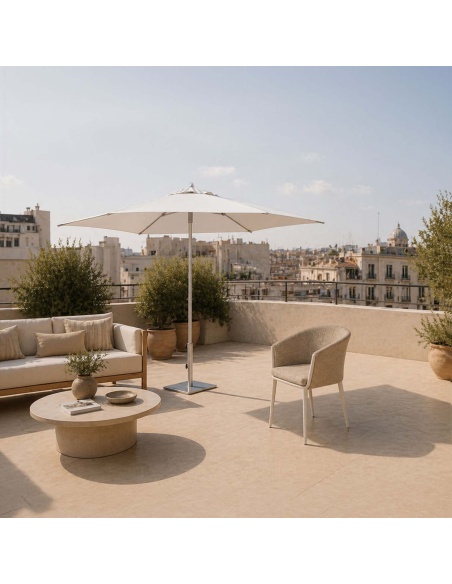 Klika: Centre-Pole Garden Parasol with KlikOpen® Technology