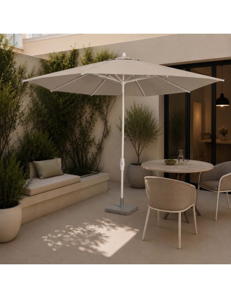 Lybra: Tilting Centre Pole Garden Parasol with EquiTilt® Technology