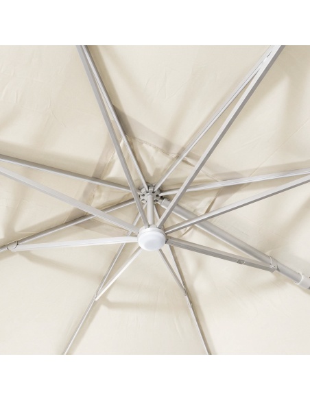 Auriga: Tilting Cantilever Parasol with Integrated Solar LEDs