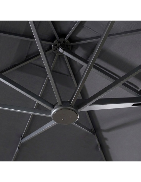 Cygnus: Cantilever Side-Arm Push-Open Garden Parasol