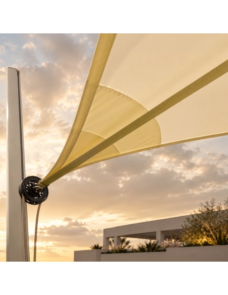 EZ Furl: Universal Retractable System for Shade Sails